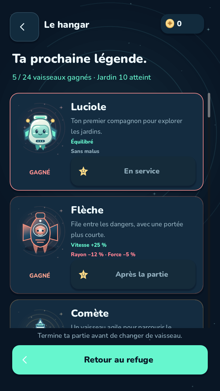 Découvrez votre prochain vaisseau